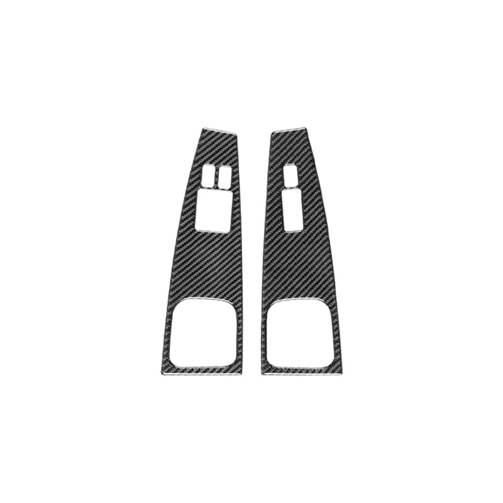 2Pcs Front Window Switch Button Trim Cover for Nissan Quest 2004-2006 Type A