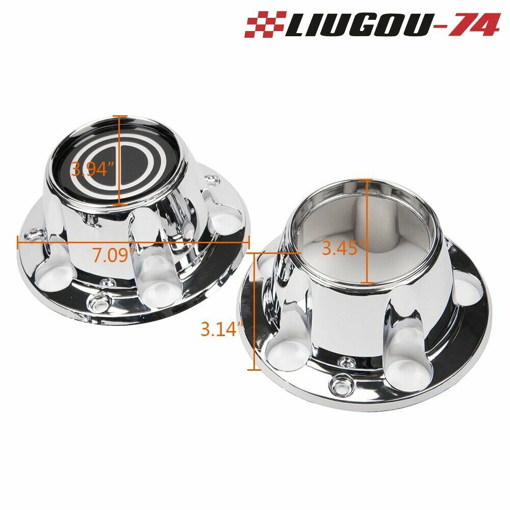 Suitable for 1980-96 BRONCO for FORD F-150 F150 4x4 wheel hubs, center cap kit with 2 brand new ones.