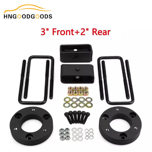 3-inch front and 2-inch rear leveling lift kit for 2007-2019 for Chevrolet Silverado for Sierra for GMC