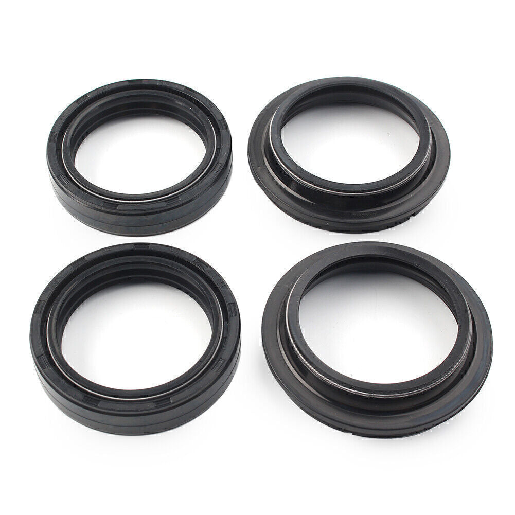 2x 41X52.2-11 MM Motorcycle Front Fork Damper Shock Absorber Fork Oil Dust Seal