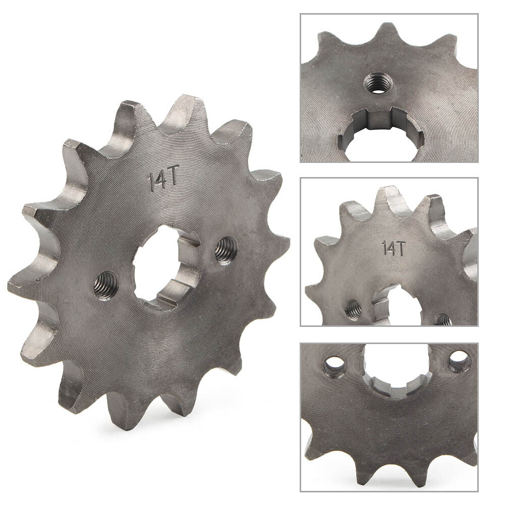 Vorderrad Zahnrad Zahnrad f¨¹r 125cc-350cc Dirt Pit Bike ATV 530 14T Kette 20mm