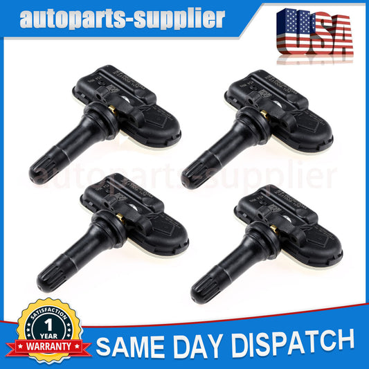 4-Piece Tire Pressure Sensor TPMS 68249197AA 434MHz for Jeep Cherokee for Ram 1500 2500