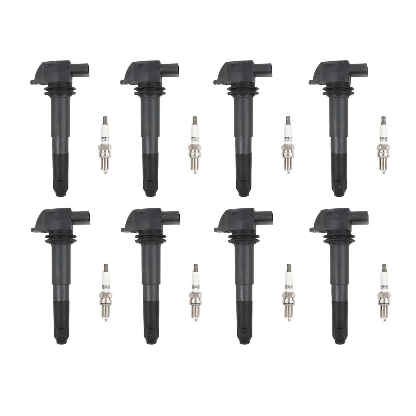 M12 Ignition Coils  Iridium Spark Plugs for Porsche for Cayenne 2003-2006 UF563