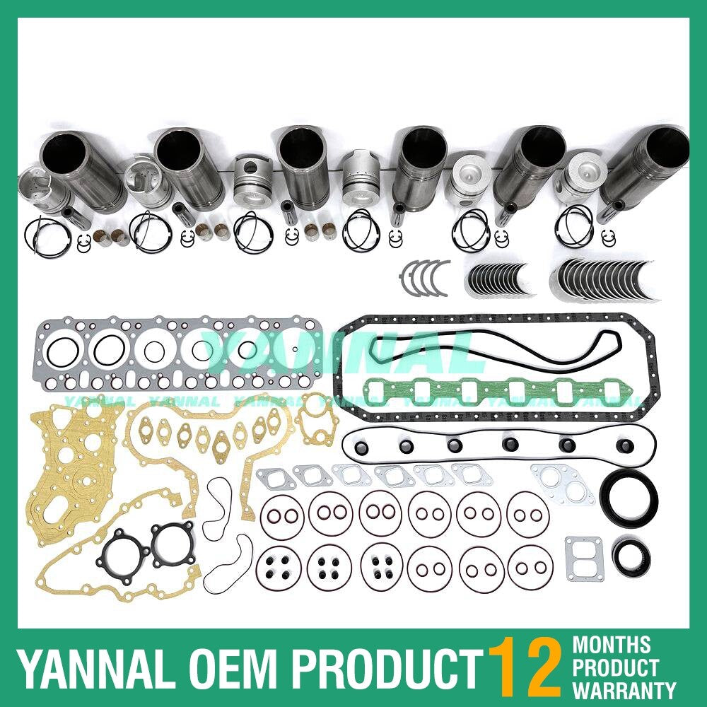 Overhaul and rebuild kit with washers and bearings for Nissan FD6 engine parts