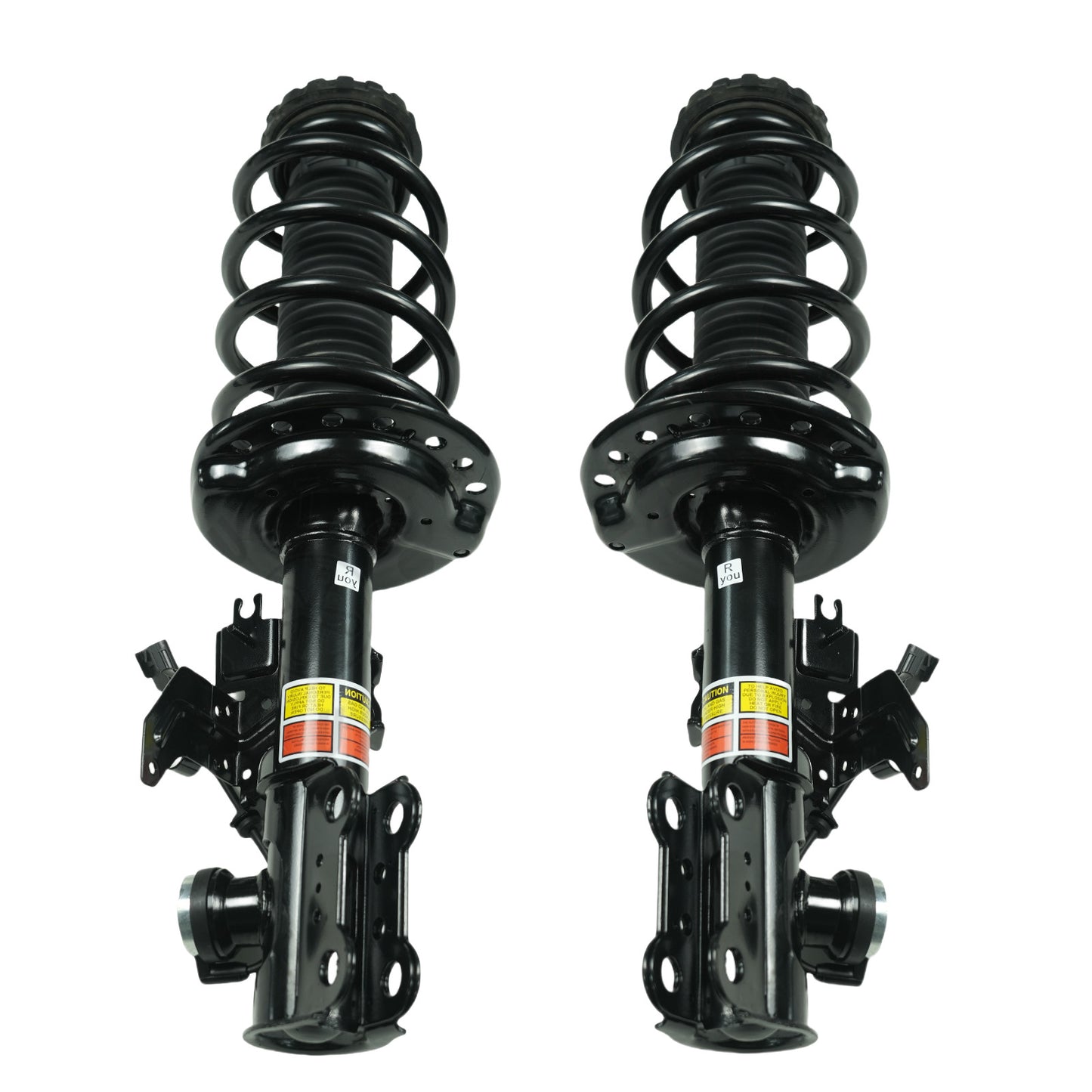 2-piece rear L&R shock absorber strut Assys electric for Lincoln MKZ 13-20 gas-powered