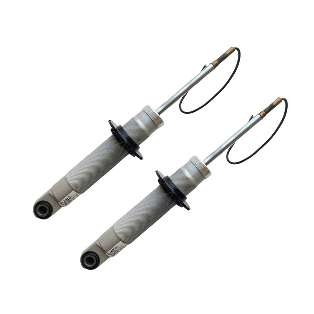 A pair of front shock absorber struts fit the for Maserati 4200 Coupe Gransport 2002-2007.