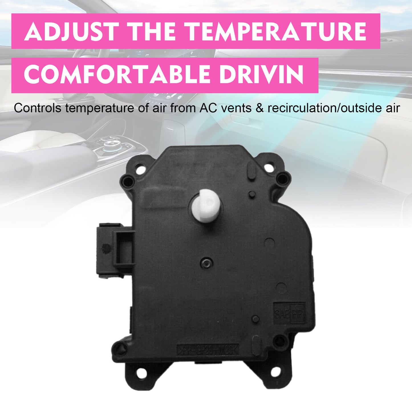 ATY HVAC Blend Air Door Actuator for Toyota RAV4 for Corolla Prius 87106-06230 New