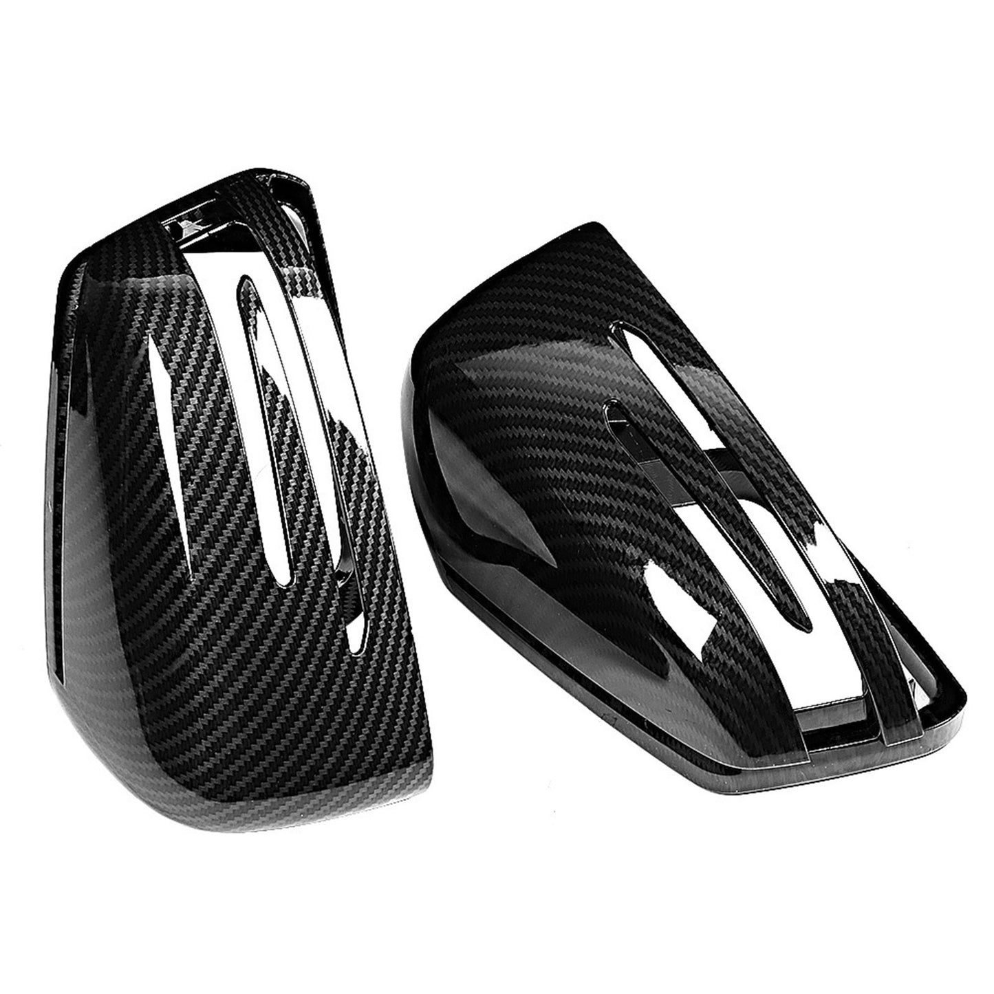 carbon fiber side mirror covers suitable for Mercedes-Benz W204 W212 W218 W176 AT