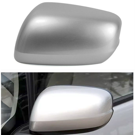 Silver LH Rearview Mirror Cover Shell Housing Cap for Honda Fit/Jazz 2009-2013