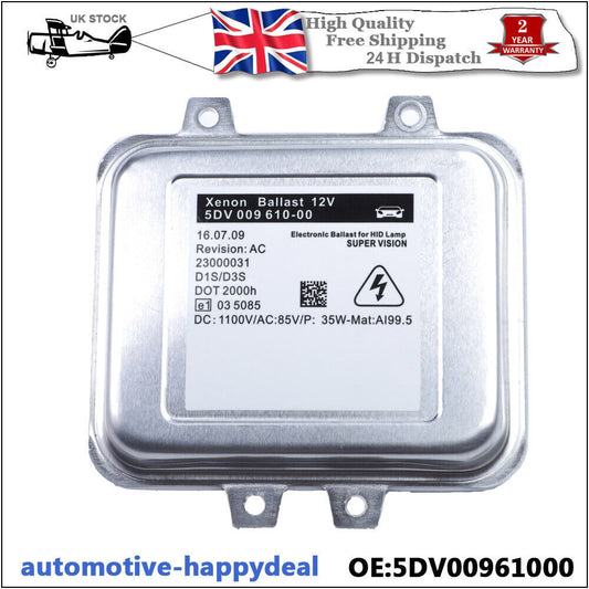 Xenon Headlight Ballast Control Unit 5DV00961000 for Vauxhall / for Opel Insignia UK