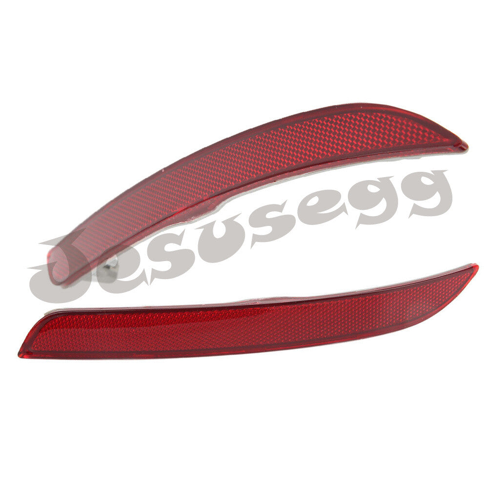 2pcs Rear Bumper Left+Right N/S Reflector Fits for Bmw 3 Series Touring F31 2012-15