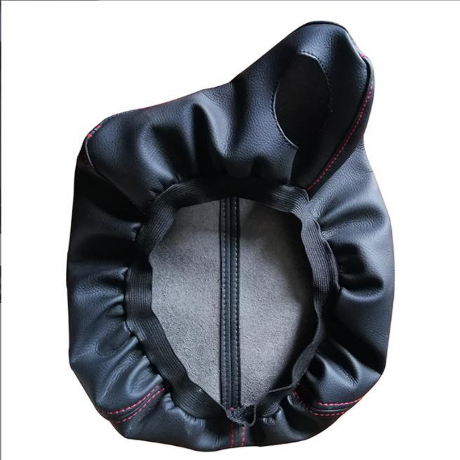 Car for Honda Accord 14-17 Black Leather Car Middle Console Armrest Box Cover