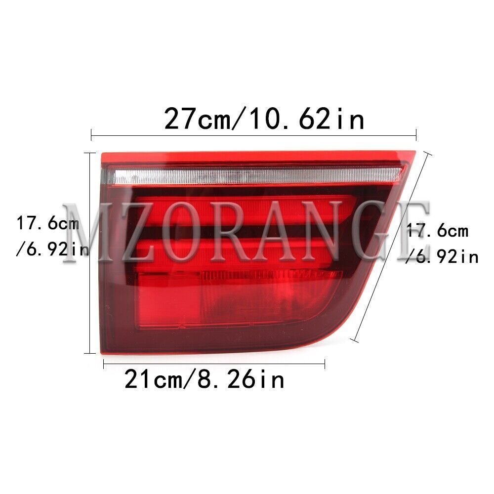 for BMW X5 E70 07-13 Inner Left Tail Light Rear Lamp Taillight 63217158943