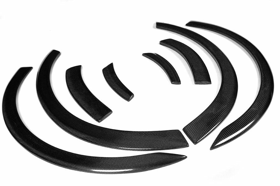 8pcs REAL CARBON Fender Flares Wheel Arch Trims Kit for TOYOTA GT86 for Subaru BRZ