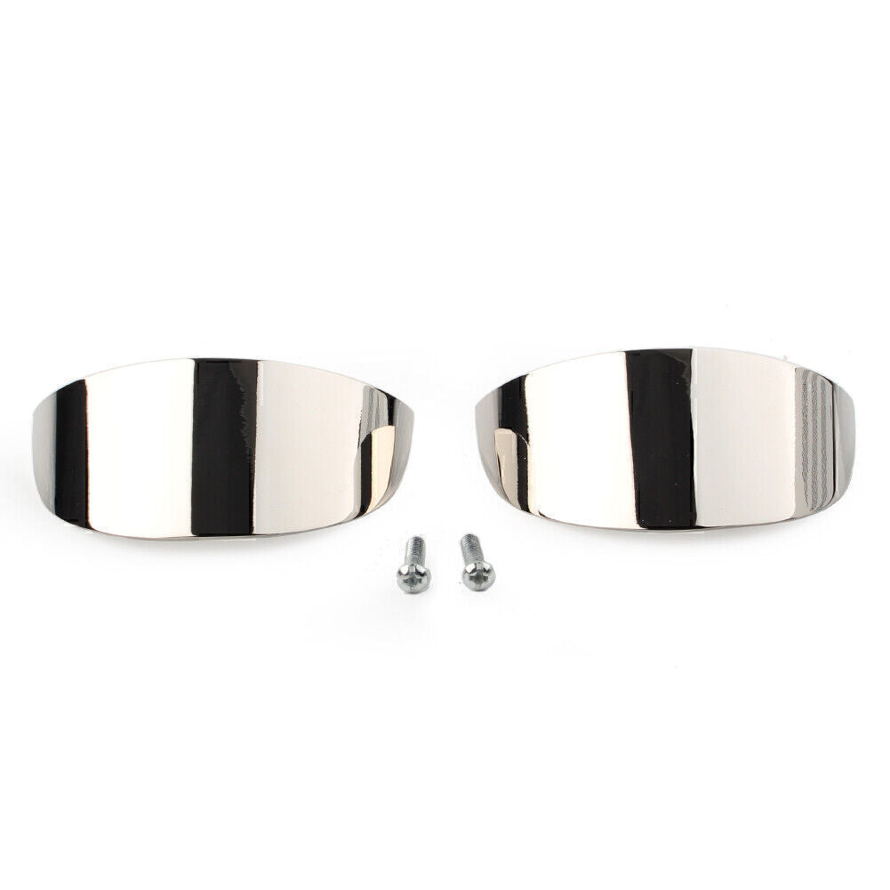 Chrome Rear Turn Signal Visors for Harley Touring 1986-2017 2016 15 FLHT  FLSTC