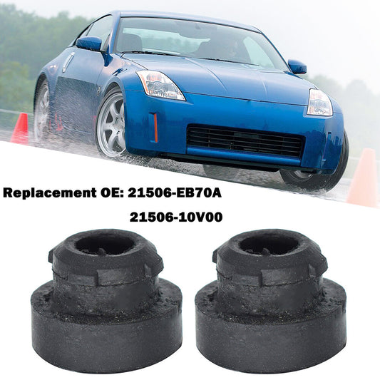 2x for Nissan 180SX 200SX 240SX S13 S14 S15 350Z 370Z Radiator Rubber Mount Bush