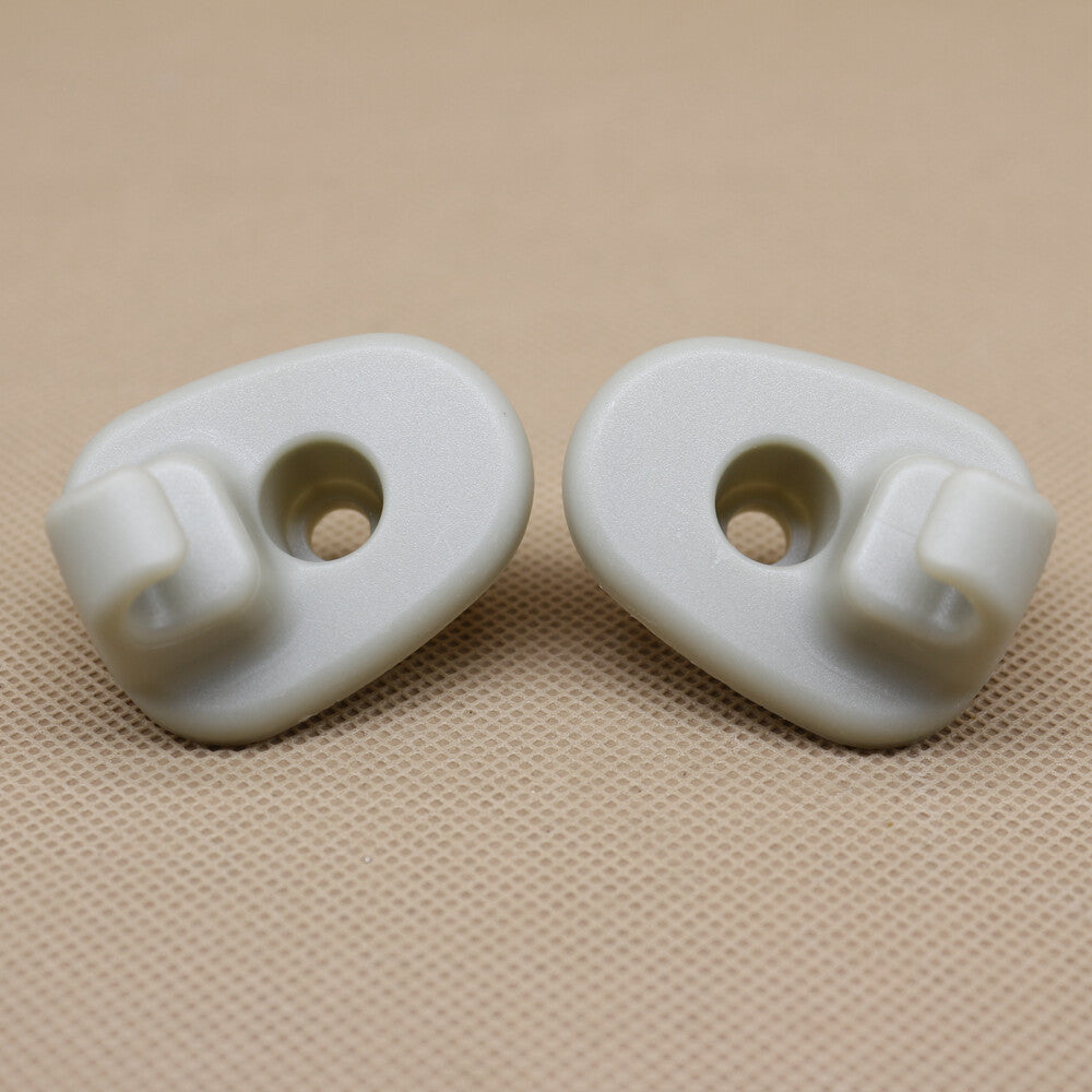 2 Pcs for Jeep Liberty for Dodge Nitro Sun Visor Bracket Clip Mounting Holder Grey