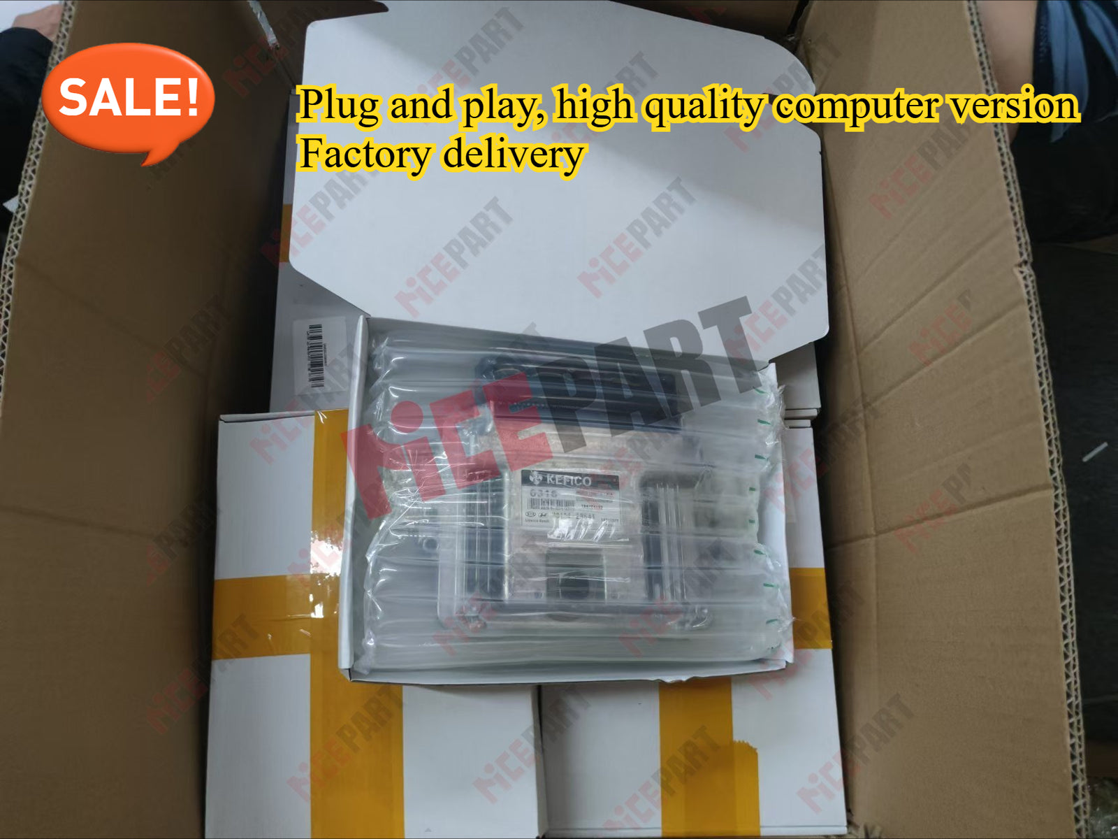 37117-2B700 Plug and Play Engine ECU Version Compatible with for Hyundai and for Kia