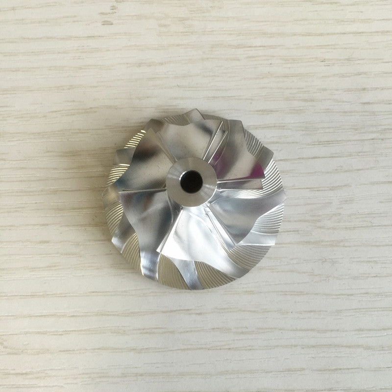 GT15-25 34.65/49.00 mm 6+6 Blade Turbine Blank Compressor Wheel for Renault