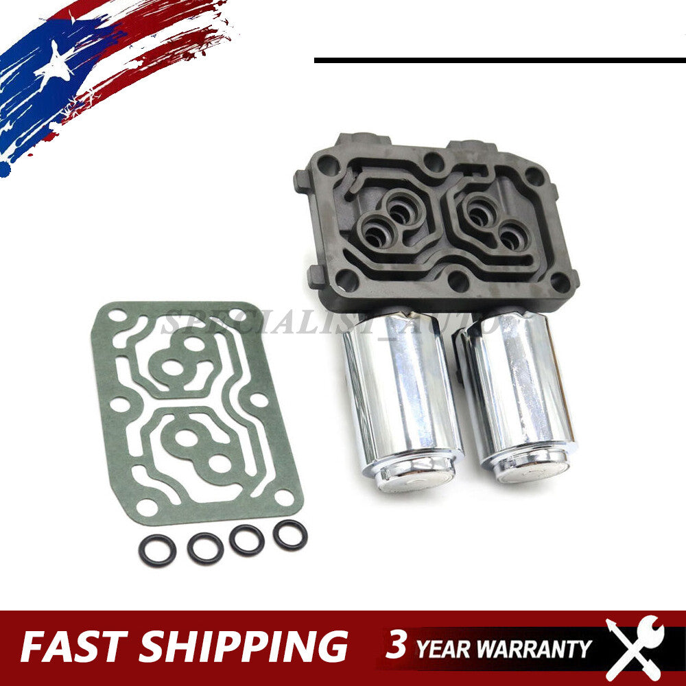 Dual linear shift solenoid valve with gasket for Honda Accord 28260-R90-004 transmission