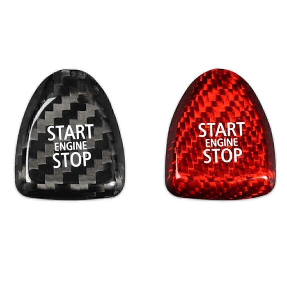 for BMW for Mini Cooper F Model F54 F55 F56 Carbon Fiber Keyless Start Button Cover