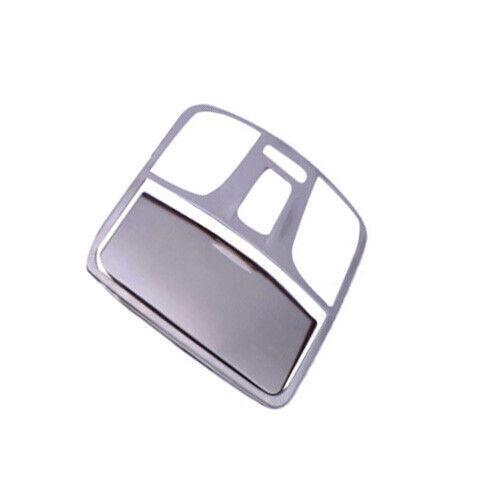 for Hyundai Encino Kona 18-2021 Silver Steel Front Reading Light Lamp Frame Trim