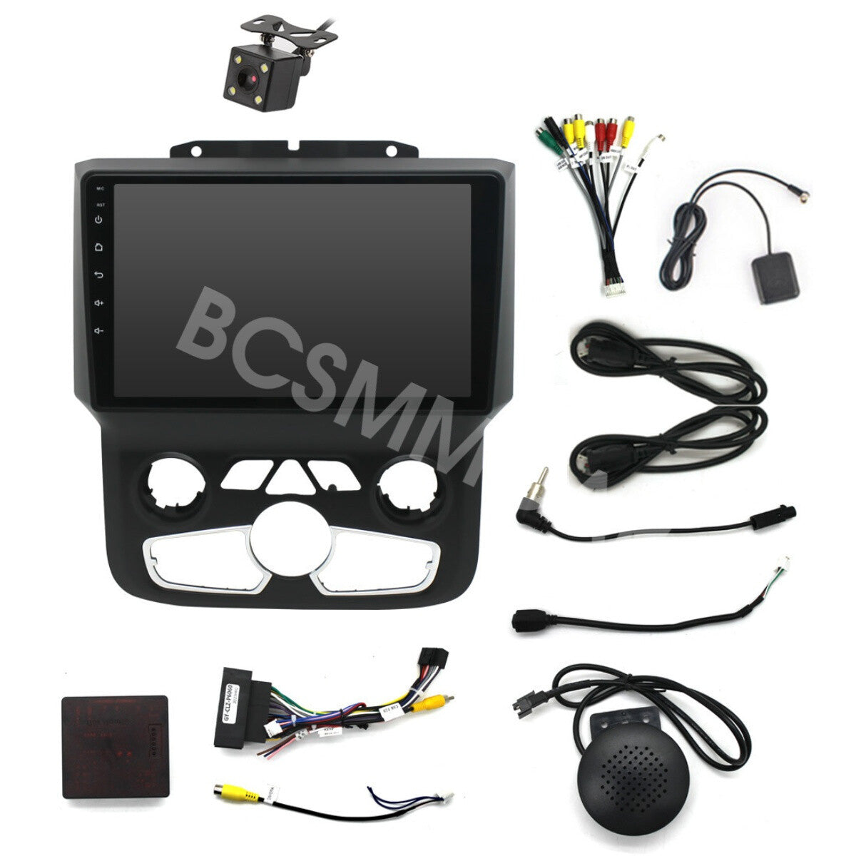 9in Car Stereo Radio Fit for Dodge for RAM 1500 2500 2013-2018 W/Camera For Carplay