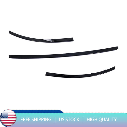 for Range Rover HSE Vogue L405 18-22 Black Front Bumper Grille Body Molding Trim