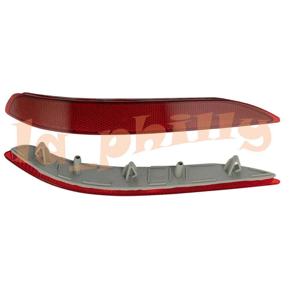 2x Rear Bumper Brake Light Reflector Left+Right for Chevrolet Equinox 2018-2020