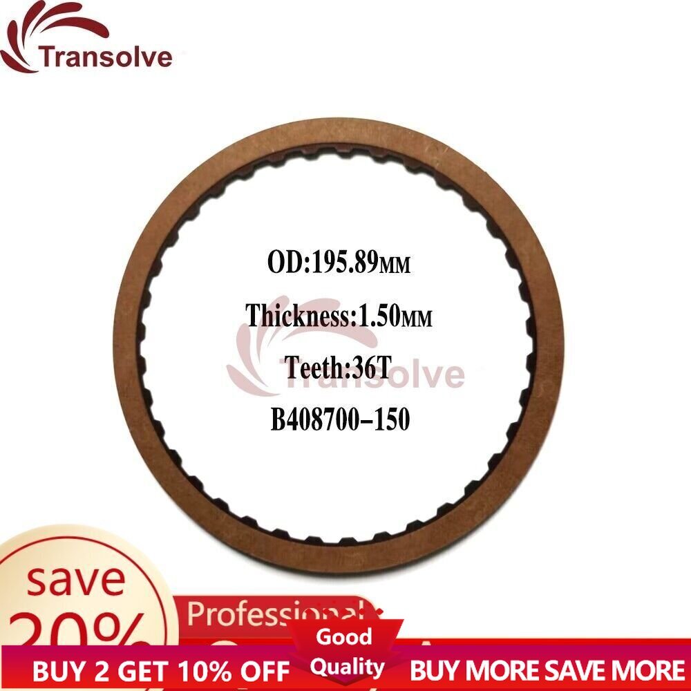 6T30 GF6 6T35 Auto Transmission 1-2-3-4 Clutch Plate 408700-150 For GM for Buick