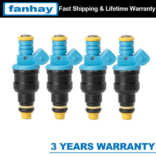 4PCS New Fuel Injectors 0280150842 Fit for Mazda RX7 for Chevy 1600cc 152lb/hr