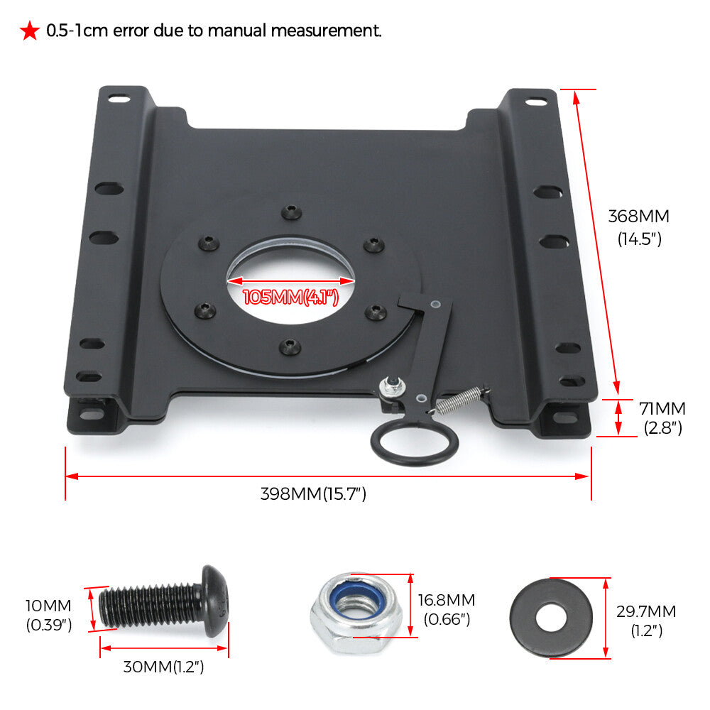 For 1997-2024 for Ford EconolineE150 E250 E350 E450 Passenger for Seat Swivel