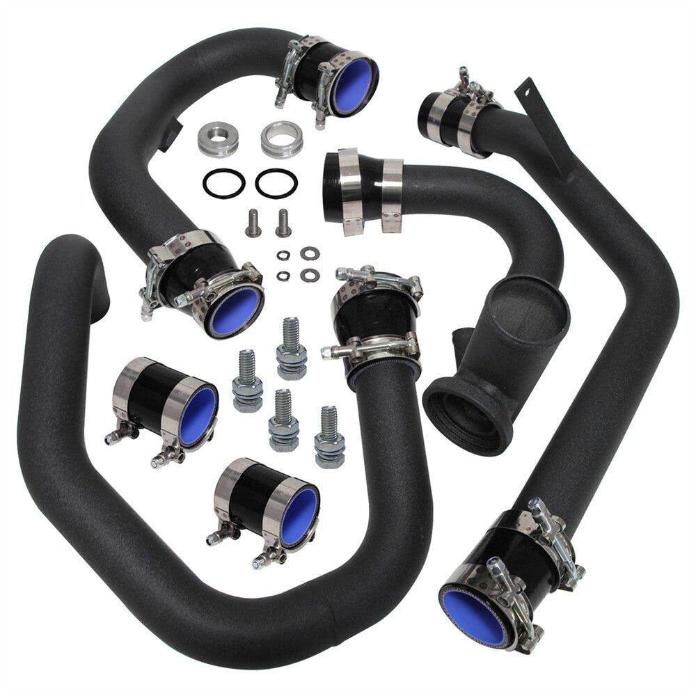 Intercooler Pipe Kit SSQV Sensor Flange for VW for Jetta for Golf GTI MK4 1.8T 98-05 BK