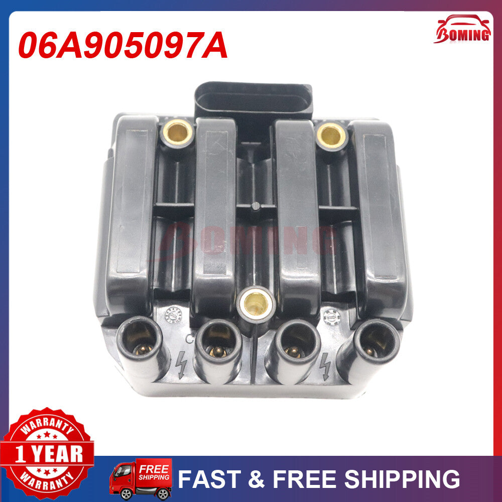 Brand new ignition coil (UF484 06A905097A) for Volkswagen for Jetta , Beetle, for Golf , Clasico L4 2.0L.