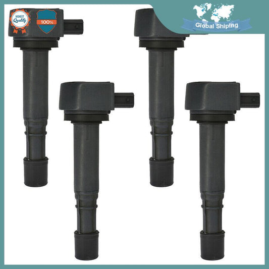 4-pack ignition coils 099700-072 suitable for Honda Pilot for Civic 1.7L and for Acura MDX 3.5L EL 1.7L.