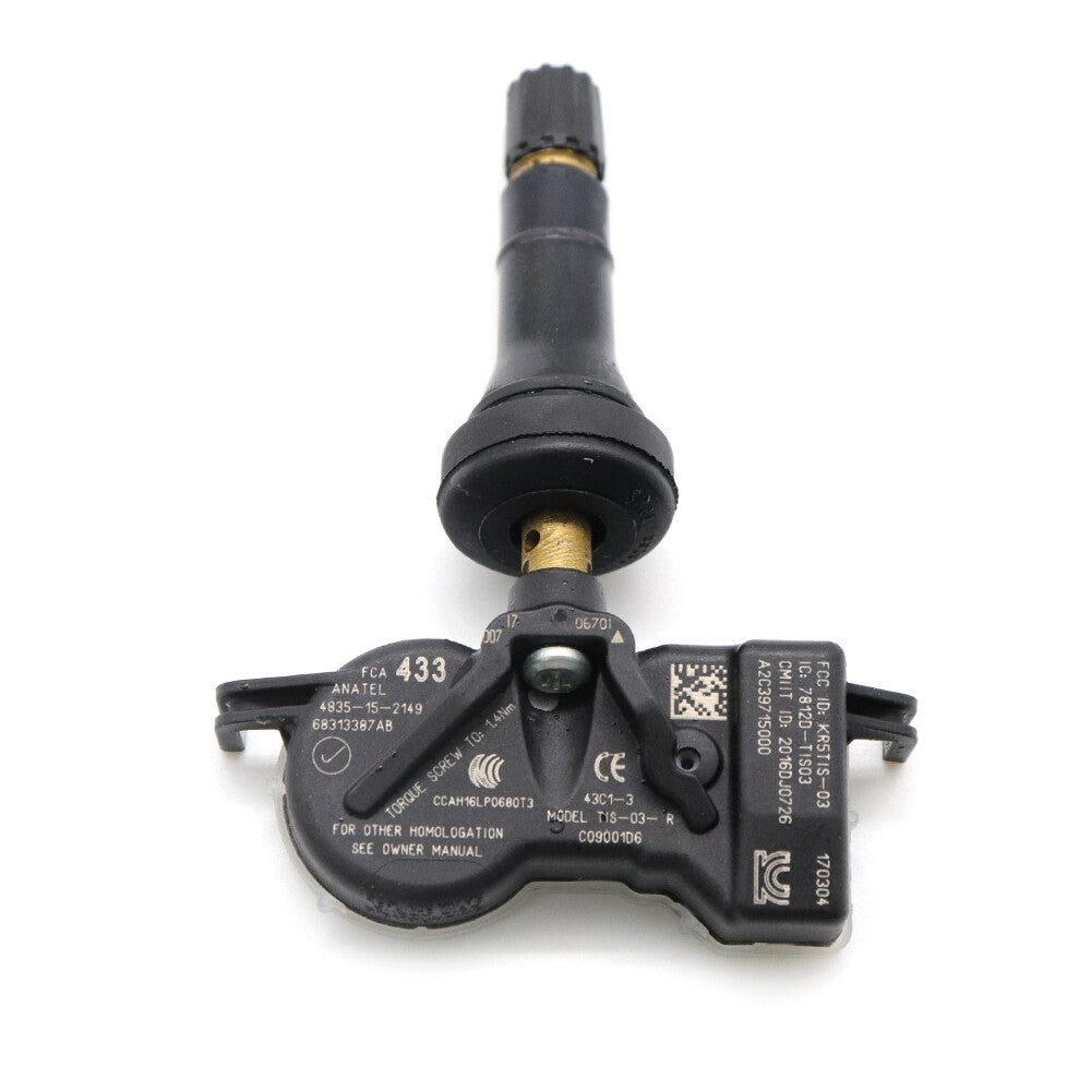 for DODGE for JEEP 68105280AF 433Mhz 4x 68313387AB Tire Pressure Monitor Sensor TPMS