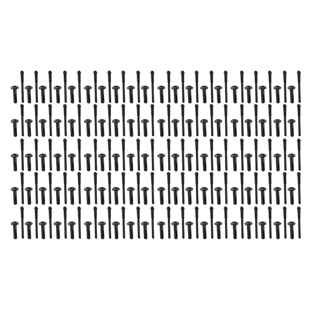 100x 1/4 Hole Flare Bumper Rivet Retainer Clip for Chrysler for Jeep 6506007AA