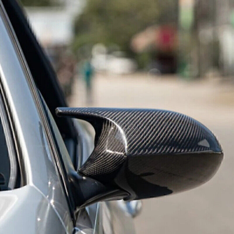 M3 Style Carbon Fiber Side Mirror Covers for BMW E88 E90 E91 E92 E93 PRE-LCI