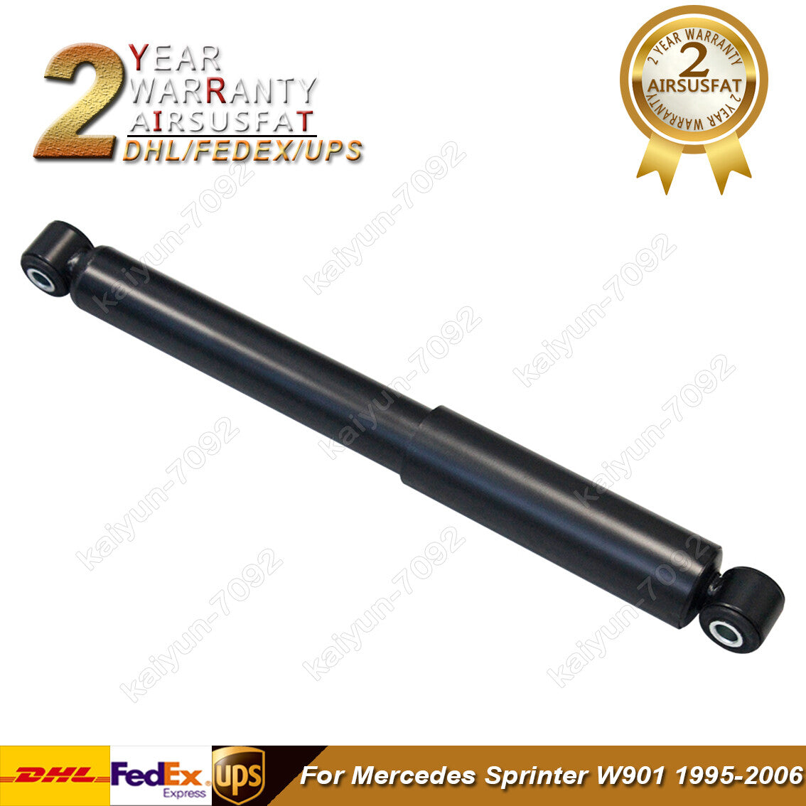 1x for Mercedes Sprinter W901 1995-2006 Rear Left/Right Shock Absorber w/o ADS