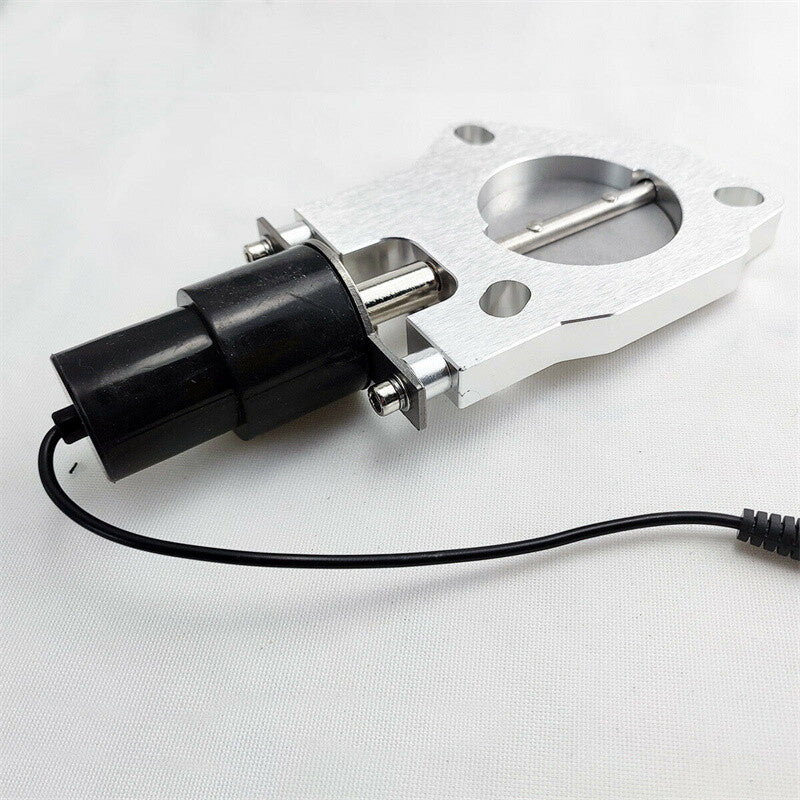 2 Electric Exhaust Valve Control Motor Stainless Headers Manual Control Switch