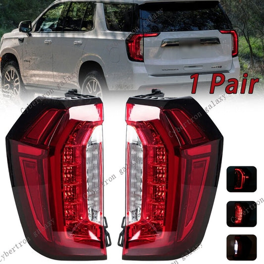 Pair LED Rear Bumper Tail Light Driving Light for GMC for Yukon 2021-2024