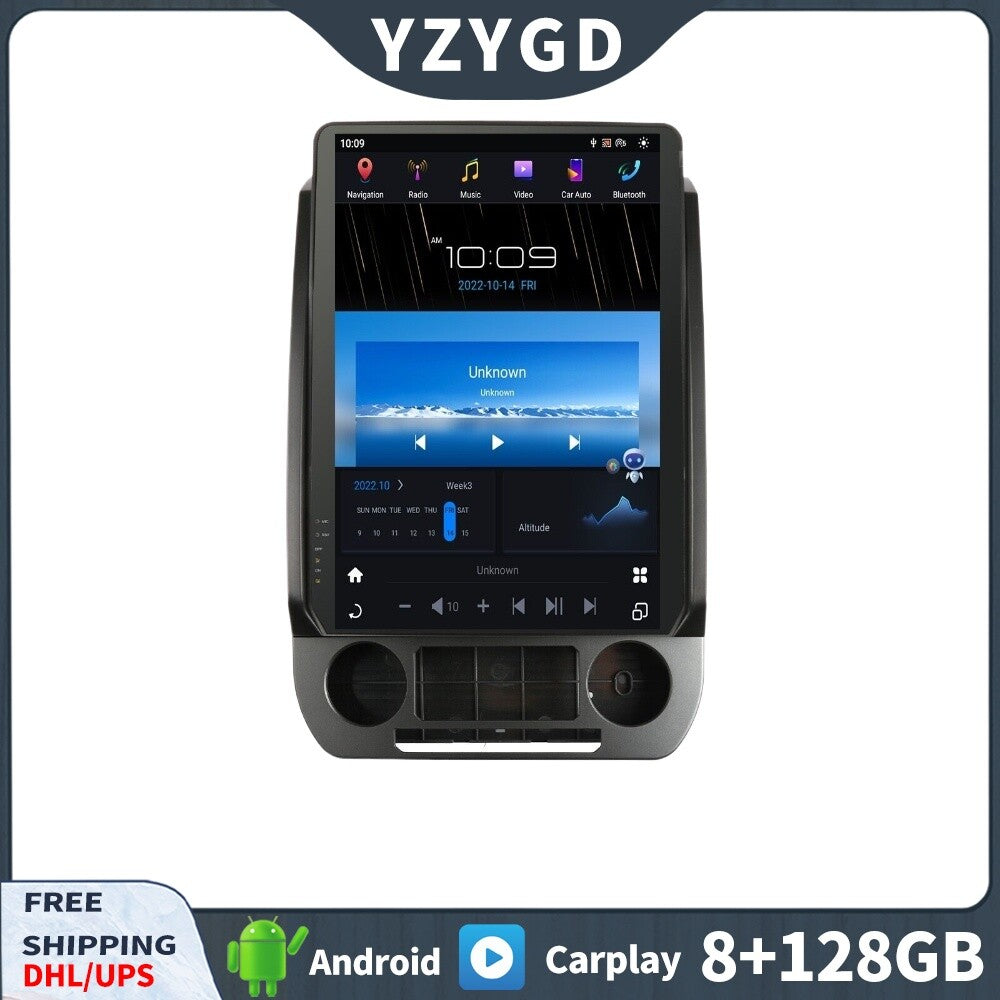 for Ford Expedition 2018-2022 Carplay Car Radio Stereo Screen Receiver 128GB