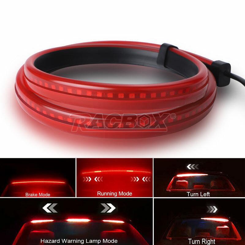 35 Car Truck LED Rear Windshield 3RD High Brake Stop Strip Tail Signal Flexible