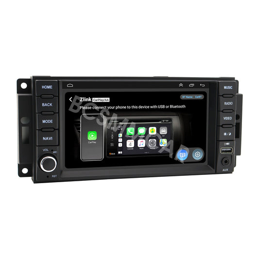 7 Touch Screen Video Player GPS For Carplay Fit for Chrysler Sebring 2007-2010