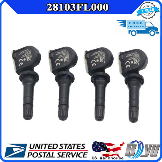 The new 433MHz 28103FL000 4x TPMS tire pressure sensors are suitable for Subaru Impreza Crosstrek.