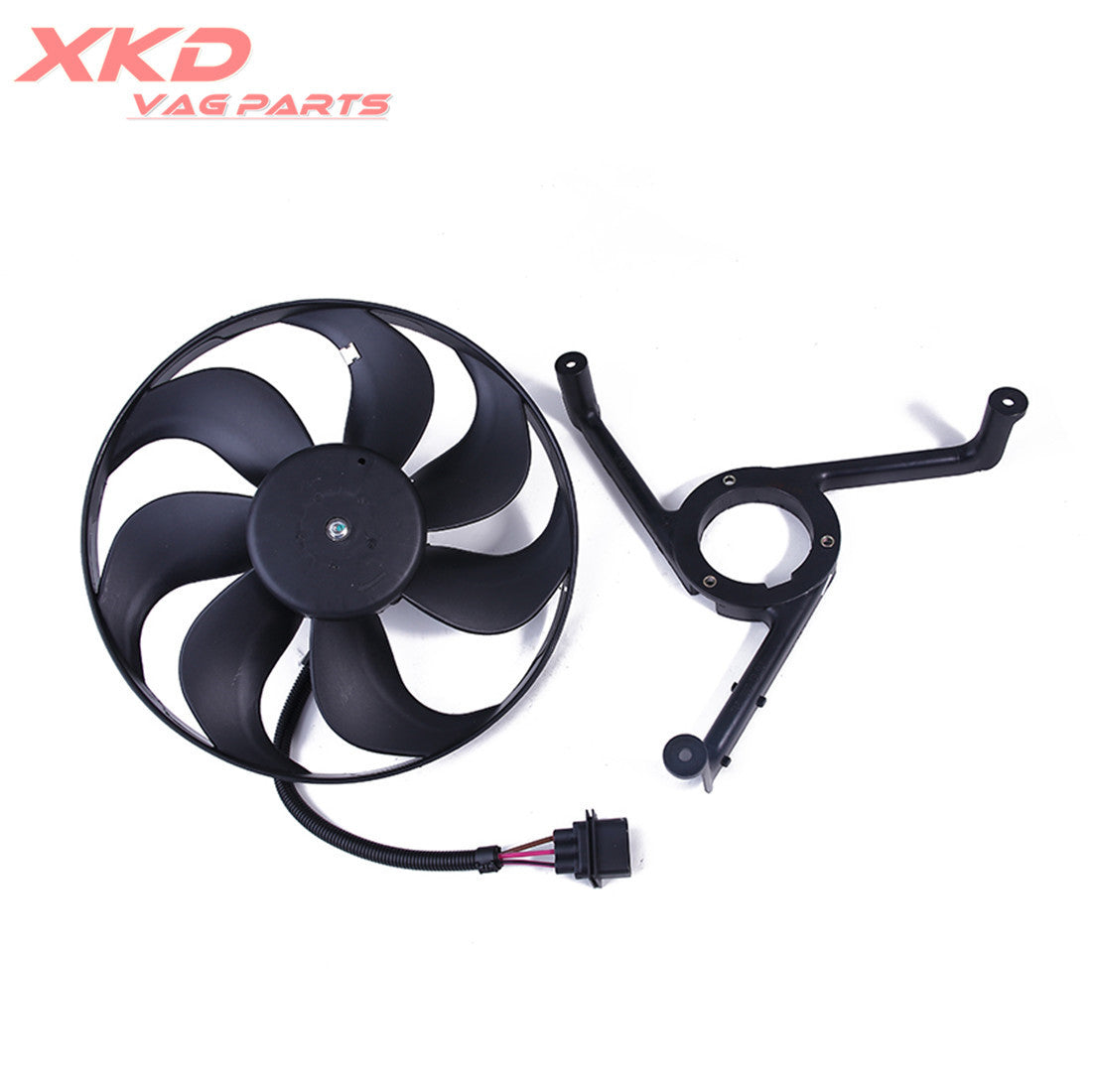 345mm large radiator cooling fan kit for Volkswagen for Golf for Jetta for Audi 250/60W