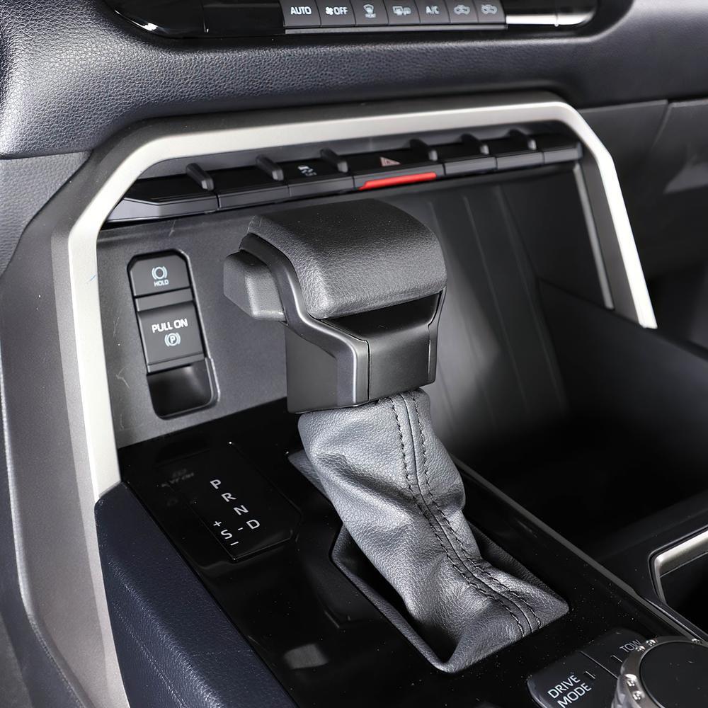 for Toyota Tundra/Sequoia 2022-23 Gear Shifter Lever Side Cover Trim Matte Black