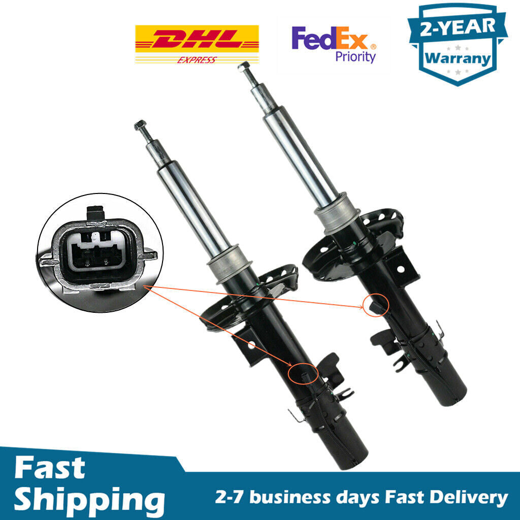 2x Front Shock Absorbers w/MR Fluid for Range Rover Evoque L538 2012-20 LR056266