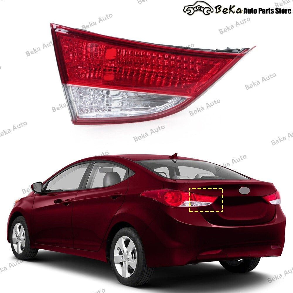 1 piece of for Hyundai for Elantra 2011-2013 interior taillights and brake lights (no bulbs on the left)
