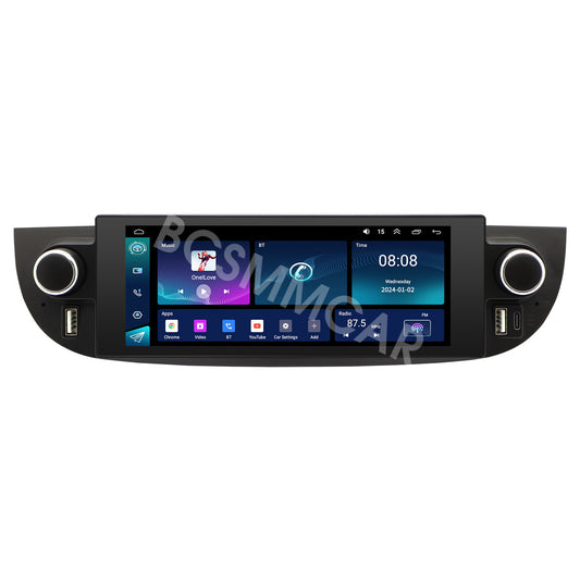 Android 14 Stereo Radio GPS Navi 4+32GB For Carplay Fit for Fiat 500 2007-2018